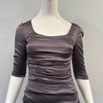 Dolce & Gabbana  Ruched Silk Mini Dress Photo 2