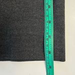 Lafayette 148 Italian Punto Milano Pant Charcoal Large Straight Leg Trouser Gray Photo 7