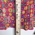 Violet+Claire  ladies colorful retro funky artsy button up shirt top size small Photo 10