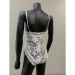 Victoria's Secret  White Lace Bodysuit‎ Lingerie One Piece Floral Sheer S Photo 1