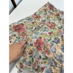 Ralph Lauren Polo  Skirt Womens 8‎ Pink Green Blue Georgette Floral Mini Ruffle Photo 9