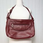 Stone & Co. Deep Red / Burgundy Leather Shoulder Bag Photo 0