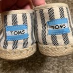 Toms  Deconstructed Alpargata Rope Natural & Black Woven Stripe woman size 7 Photo 6