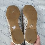 Stuart Weitzman  snakeskin tassle ballet flat shoes size 7.5 Photo 6