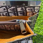 Patricia Nash  Cauchy Metallic Silver Croc Embossed Wallet RFID Photo 4