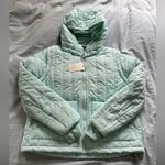A New Day NWT: mint creamsicle jacket with zip off sleeves Photo 0
