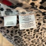 Jones New York Linen Animal Print Button Up petite large PL Photo 4