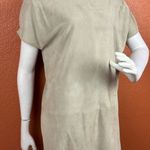 Yves Salomon Beige Suede beige dress size 40 Photo 4