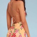 Finders Keepers NWT Exclusive Arcadia Mini Dress Glow Floral open back Photo 1