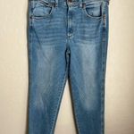 Wrangler  Heritage Crop Raw Step Hem Denim Jeans Blue Size 29 Photo 3