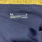 Under Armour 1X  Leggings Navy Blue Womens Compression Heat gear Capri Photo 3