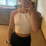 Quiet Storm White Halter Top  Photo 0