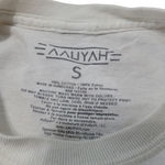 Spencer's Gifts Aaliyah Shirt Size Small SM R&B Music T-Shirt Graphic Print T-Shirt Graphic Tee Unisex T-shirt Photo 4