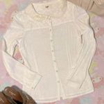 Sugar Lips victorian style Pearl button collared designed blouse by Sugar  Photo 0