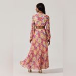 ASTR  The Label Revery Dress in Yellow Pink Floral | LP NWT Photo 1