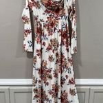 Mother bee Maternity Dress Cowl Neck Photo 3