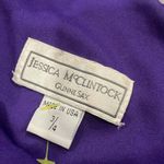 Gunne Sax Vintage  by Jessica McClintock purple sparkle Dress 3/4 Photo 4