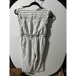 Everly  Women's Striped Knot‎ Front Jumpsuit Sleeveless Casual Comfy - Medium Photo 8
