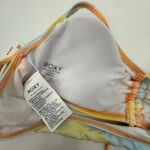 Roxy Bikini Top Size Large NWT Rainbow Cloud Bralette Tie Dye Beach Surf Swim Photo 11