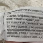 Abercrombie & Fitch  Crochet V-neck Skimming Tank Top Size Medium White Beach Photo 6