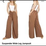 Zenana Outfitters brand tie Back Suspender
Jumpsuit color: bone Photo 1