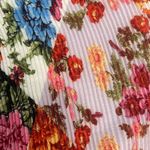 Anthropologie  Shara Pleated Patchwork Midi Dress Floral, Boho, Long Sleeve D4 Photo 7