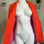 Women's Orange Blazer Photo 6