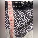 Yoana Baraschi Anthropologie  Black White Cut Outs Dress Size 8 NWT New Photo 3