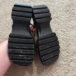 Route 66 Vintage Y2K  Strappy Chunky Platform Sandals Women's Size 8 Brown & Black Photo 5