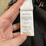 NWT Nicholas Revolve one sleeve mini silk velvet floral dress Black Size 2 Photo 5