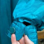 Cambridge  Vintage Teal Trench Coat 8 Photo 3