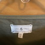 Lou & grey  Olive Blouse with Ruched Sleeves Photo 2