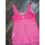 Lululemon  Hustle & bustle tank Neon pink activewear logo yoga casual workout Photo 6