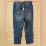 Black Daisy  Juniors 100% Cotton Ripped Cropped Distressed Mom Jeans.     Size-7 Photo 3