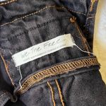 Free People We The Free Charcoal Denim Skirt Overalls Large Black Photo 3