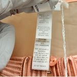 La Perla  NEW Tulle Nervures Sheer Button Up Jacket EU‎ 40 US Small Pastel Pink Photo 6