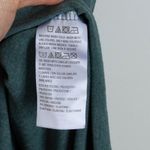 LOGO By Lori Goldstein LOGO Lounge by Lori Goldstein Womens V Neck Asymmetric Midi Dress Size S Green Photo 6