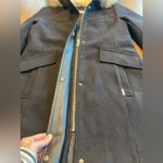 Nine West  Black Wool Blend Coat - size small Photo 7
