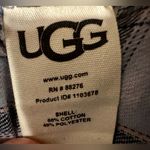 UGG  Flannel button down pajama shirt size Small blue Photo 6