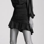 ZARA NWT  SPARKLY RUCHED SKIRT Holiday Festive Bloggers Fav Photo 5