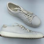 Cole Haan Grandpro White Leather Lace Up Sneakers Womens 9 Flats Shoes Classic Photo 0