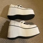 Demonia  Kera-08 Rave White Belt Platform Mary Janes Photo 3
