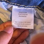 Women's Between US Jeans Wide Leg Jeans Size 9 . Light Blue Ripped In Front. 70s Photo 6