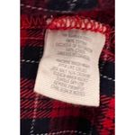 Aerie  Red‎ Plaid Night Shirt Ruffles Size S 29" Long x 17" Pit to Pit Photo 3