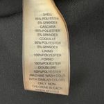 Vince Camuto Black Floral Scuba Fit and Flare Sheath Dress Zipper Back Size 4 Photo 11