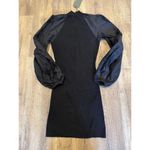 ALLSAINTS Cleo Mini Dress Womens 6 Black Chic Designer Goth Feminine New $249 Size 4 Photo 4