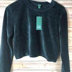 Wild Fable Grey Cropped Sweatshirt NWT  Photo 0