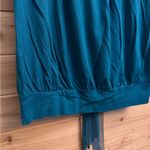 EXPRESS Y2K Size Small Sequin Mesh Detail Tank Top Tie Back Photo 4