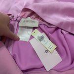 BHLDN Anthropologie  Alice High Neck Mauve Dress NWT size L *flawed* Photo 8