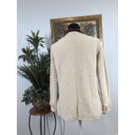 Workshop Republic Clothing Workshop Republic Women Small Sweater Long Sleeve Pullover Beige Knit Y2K Boho Photo 3